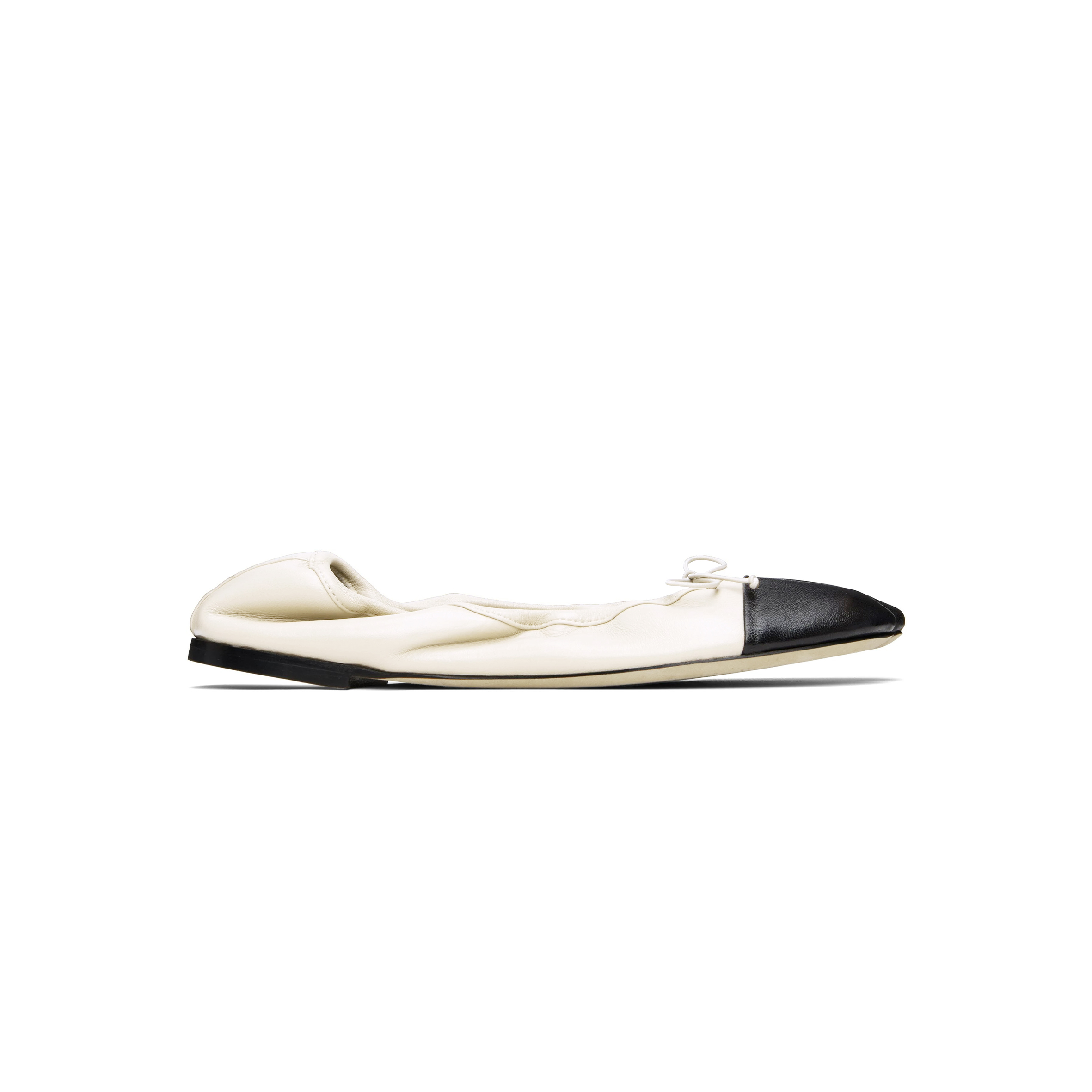 MAISON MARGIELA TABI LEATHER BALLET FLATS